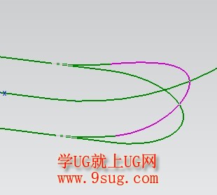 UG组合投影曲线