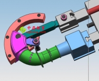 UG模具设计油缸弯管结构图档下载中磊教育