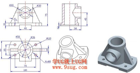 UG9.0图纸