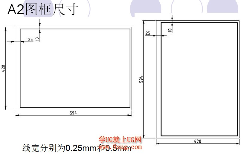 A2图框