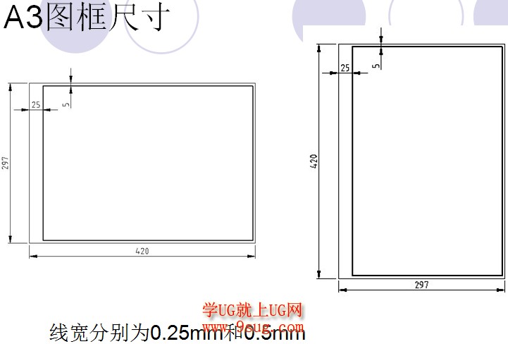 A3图框