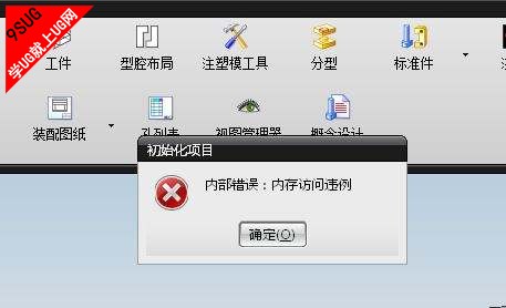 内部错误：内存访问违例