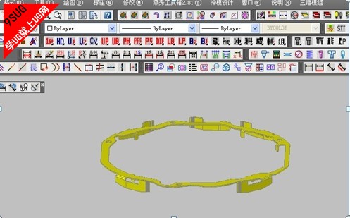 极簧弹片模具料带制作