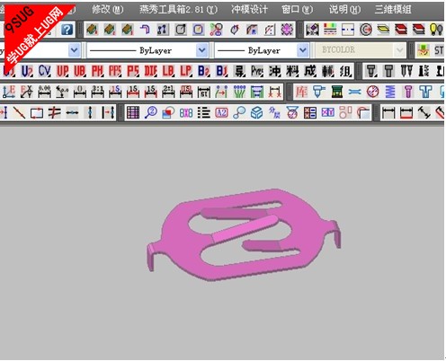极簧弹片模具料带制作