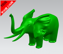 大象三维造型图档下载－就上UG网