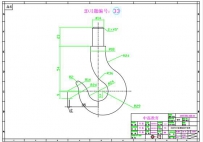 UG练习题CAD图纸机械设计题33