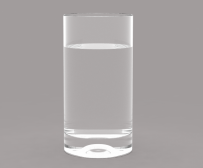 透明玻璃杯建模模型渲染图纸下载