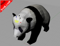 熊猫模型图档下载－就上UG网