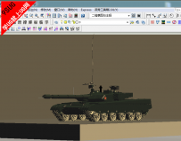 CAD软件绘制的99坦克车－就上UG网